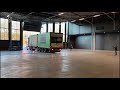 De eerste materialen van de tijdelijke zorglocatie in Rotterdam Ahoy worden maandagochtend gebracht