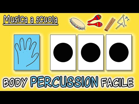 Body percussion per bambini di scuola primaria e d'infanzia - Con Il Mio Corpo...Rock n' Roll!