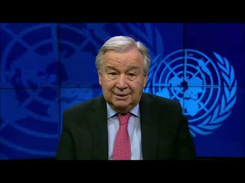 The UN Secretary-General messages on Mitigation of Climate Change Report 2022 - Lao subtitle