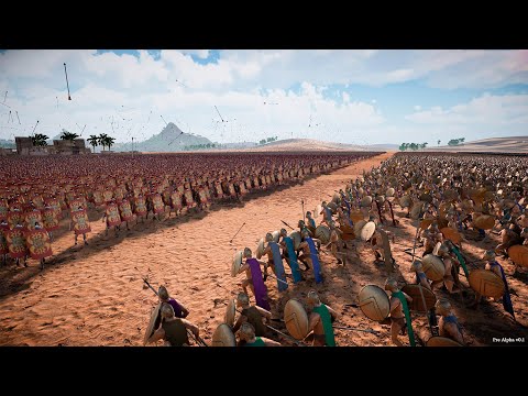 30.000 Spartans vs 100.000 Roman Legionnaires | Ultimate Epic Battle Simulator 2