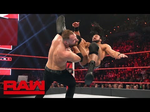 Dean Ambrose vs. Drew McIntyre: Raw, Feb. 18, 2019
