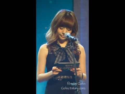 [Fancam] 100223 Sunny SNSD - MC@PDJournal 22nd Grand Prize