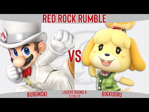 RRR Monthly #1 - Bubunski (Mario) VS. RikkuOru (Isabelle) - Losers Round 4 - Smash Ultimate