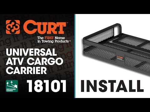 Cargo Carrier Install: CURT 18101 on an ATV