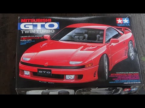Details about   Tamiya Mitsubishi GTO Twin Turbo 1:24 Scale Red Model Kit Assembly DIY 24108 Toy 