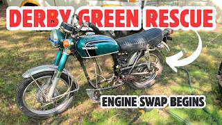 The Derby Green CB350 Gets a New Heart