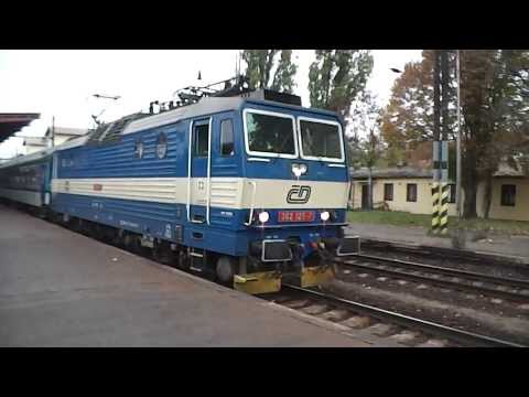 Krásný-přenádherný rozjezd 362.125-7 + sloup "vole"