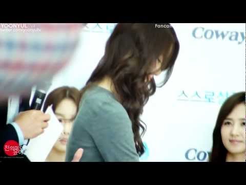 [110927] SNSD YoonYul 윤율 ユンユル Fancam Moment #98 - When it's obvious
