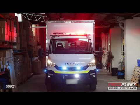 IVECO PANTEC TRUCK EMERGENCY RESPONSE FIRE SUPPORT VEHICLE BY REDFLEET WARNING LIGHTS