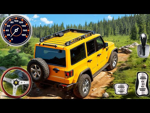Offroad Luxury SUV Driving 3D - Real 4x4 Thar Jeep Driver Simulator  : Android Gameplay #1