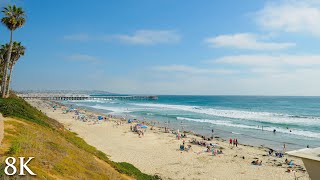 Pacific Beach Vista [8K Nature Scene] San Diego 2HR Real-Time Video - Sony Alpha1