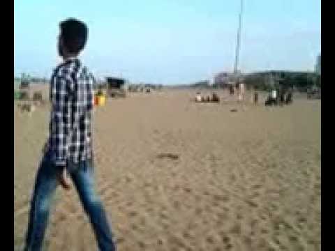 marina beach with ashraf