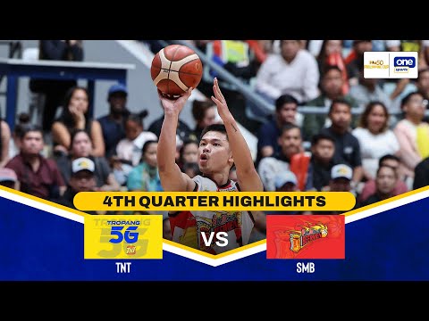TNT vs. SAN MIGUEL | FINALS GAME 5 | 4TH QUARTER HIGHLIGHTS | PBA SEASON 50 PHILIPPINE CUP