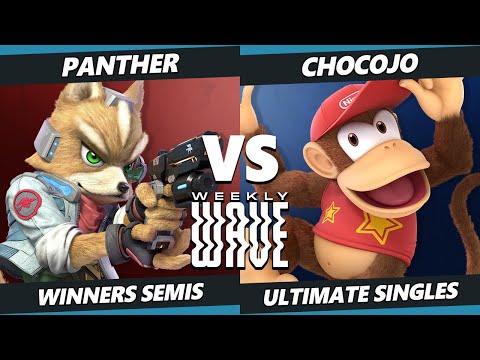 Weekly Wave 23 Winners Semis - Panther (Fox) Vs. Chocojo (Diddy Kong) SSBU Ultimate Tournament