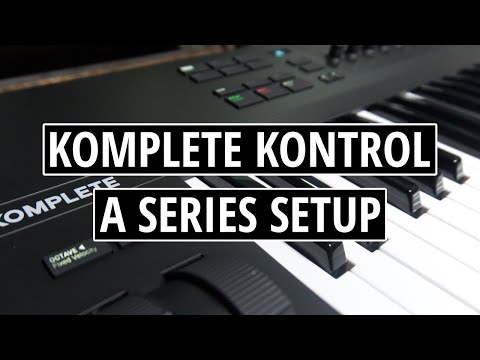 Native Instruments Komplete Kontrol A49 Setup