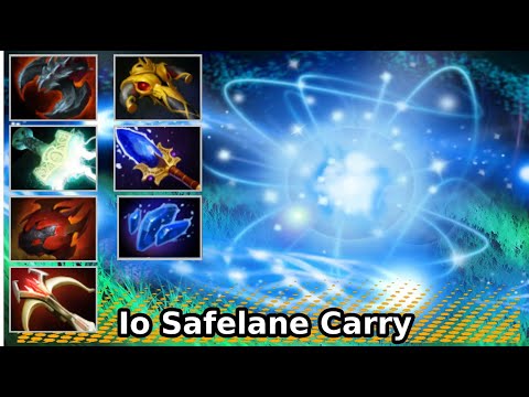Io Safelane Carry Physical Build | Dota 2 New Meta Highlights