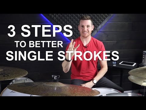 Better Singles Strokes In 3 Steps | Beginner Drum Lesson