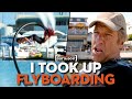 Mike Rowe Attempts Flyboarding and it Goes as You'd Expect | Somebody's Gotta Do It