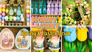 HOBBY LOBBY SPRING DECOR 2025! COME WALK THROUGH WITH ME!