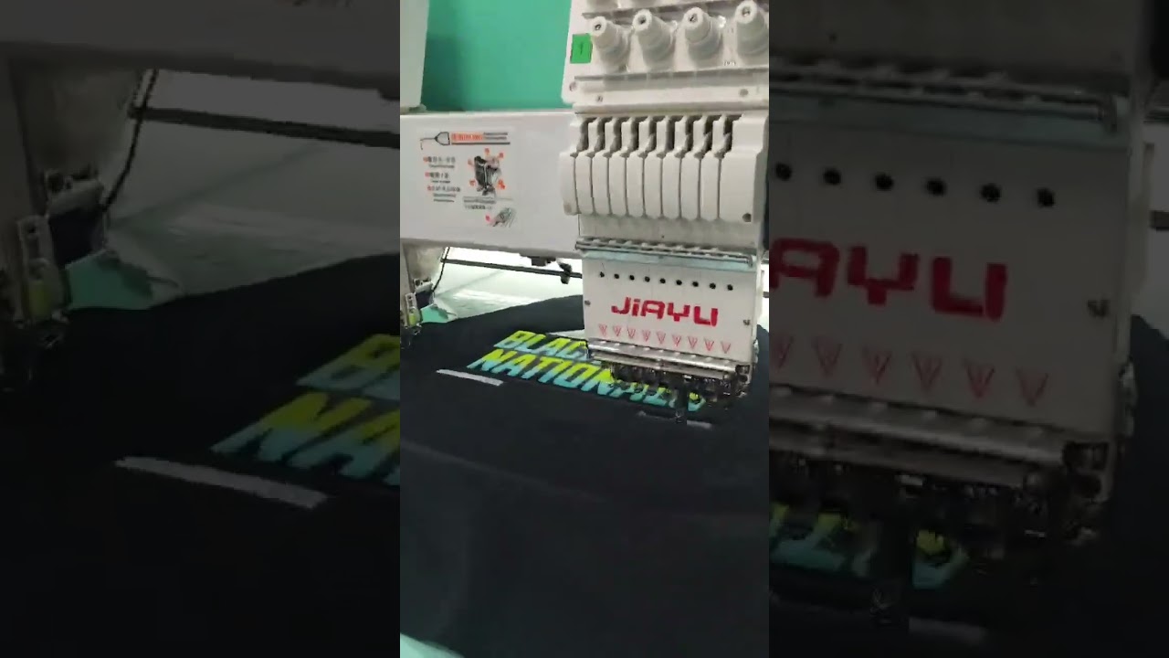 Multi-head embroidery machine