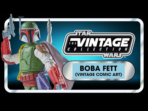 Star Wars Bring Home The Galaxy | Star Wars The Vintage Collection | Boba Fett (Vintage Comic Art)