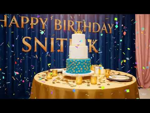 Happy Birthday Snithik!
