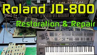 Roland JD-800 Repair, Restoration & Modification