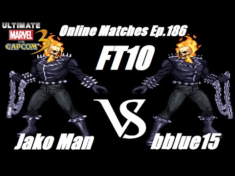 Jako Man VS bblue15 FT10 (UMVC3 Online Matches Ep.186)