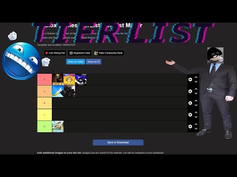 Doing A Roblox Game Tier List Because I Haven't Done Enough Tier Lists