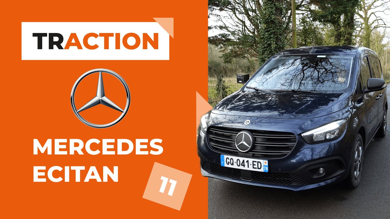 L'essai de l'utilitaire Mercedes eCitan - Traction #11