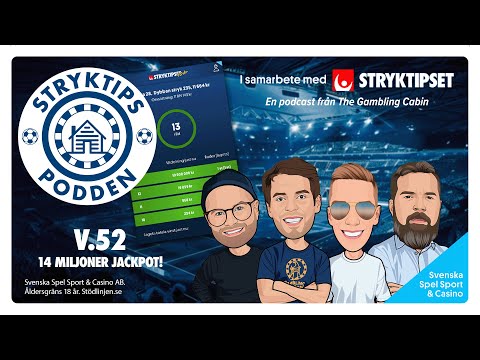 Stryktipspodden v.52 - 14 Miljoner Jackpot