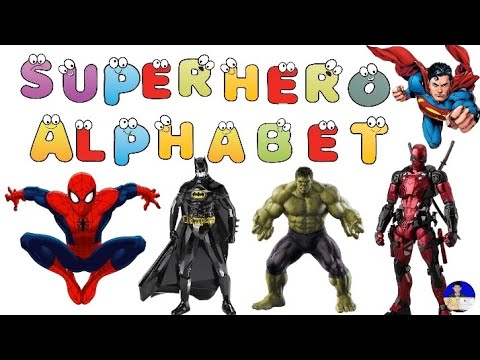 Superheroes Alphabet | A to z Superhero song | English Alphabets | ABC Superheroes song