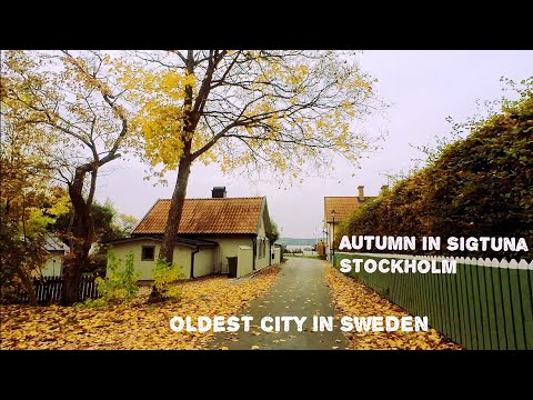Oldest City In Sweden: SIGTUNA, Walking Tour #84