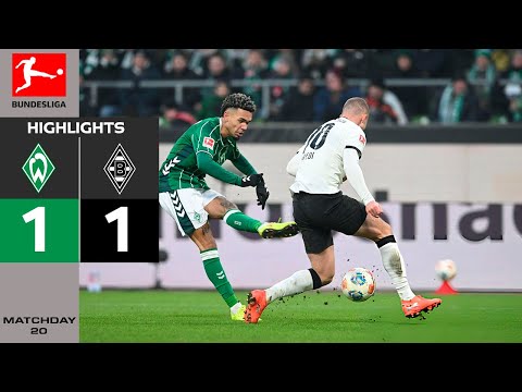 Werder Bremen - Borussia Mönchengladbach | 1:1 | Match Summary | Bundesliga 2025-26 | Mönchenglad...