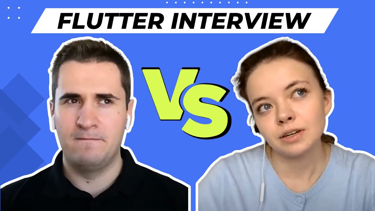 Flutter interview of a SENIOR developer | Did she answer ALL questions?