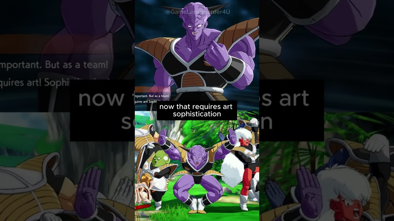 ALL CAPTAIN GINYU SPECIAL LINKS | DRAGON BALL FIGHTERZ