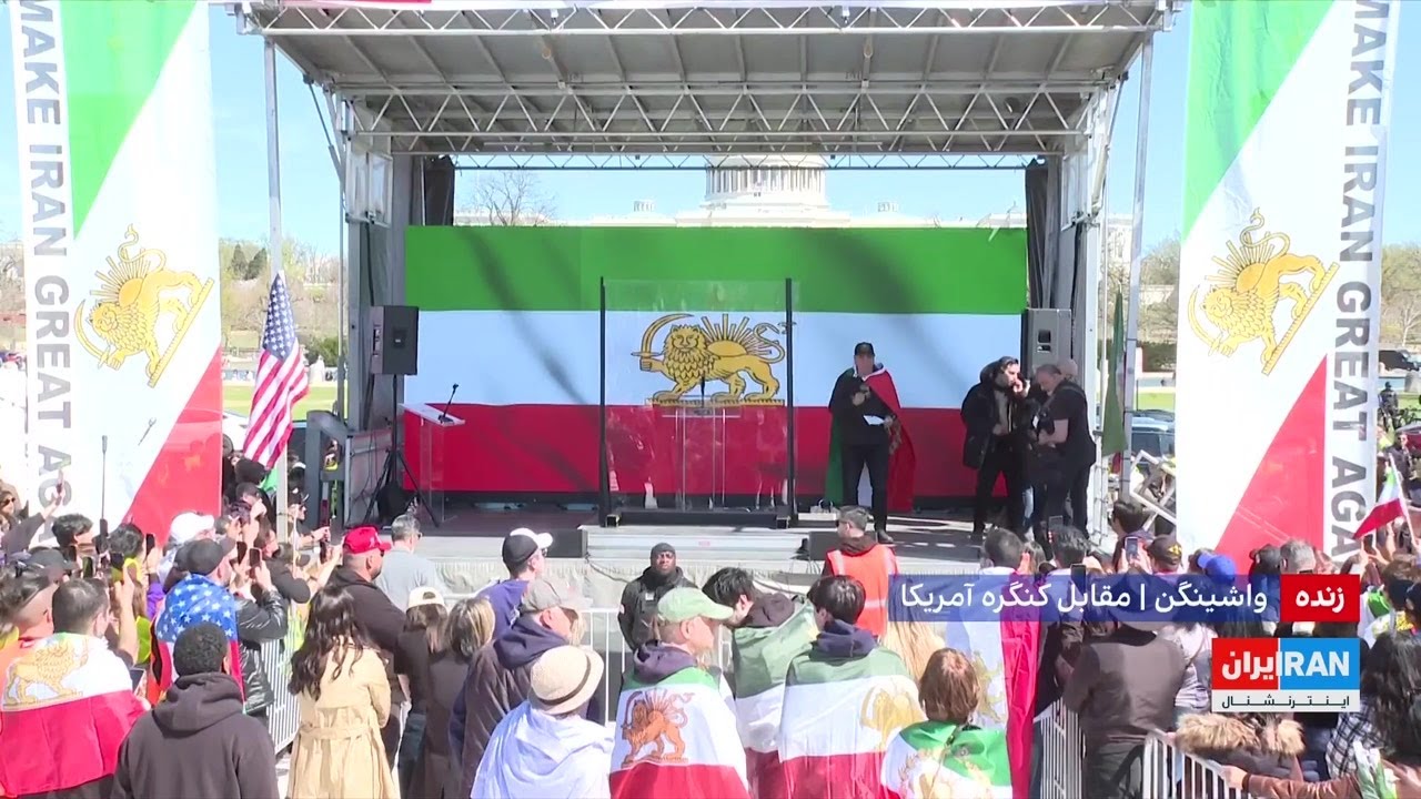 سخنرانی حمید فرخ‌نژاد، بازیگر و کارگردان سینما و تئاتر در تجمع ایرانیان مقا?