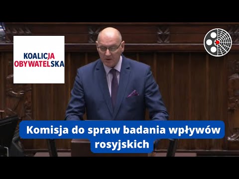 Tomasz Olichwer krytykuje komisję ds. wpływów rosyjskich