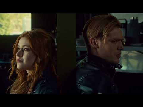 Shadowhunters 2x20 Jace and Clary Gets Betrayed and Trapped and Talks about Malec Scene