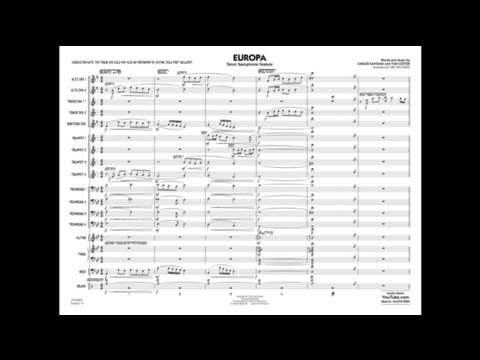 Europa arranged by Eric Richards