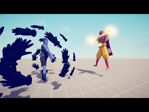 🔥 HOLY SAITAMA ONE PUNCH MAN vs DARK PEASANT and WEBTABS Units 🔥