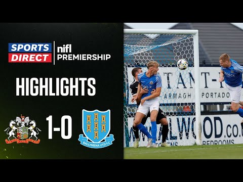 First win for Lurgan Blues | Glenavon 1-0 Ballymena United | #SportsDirectPrem Highlights