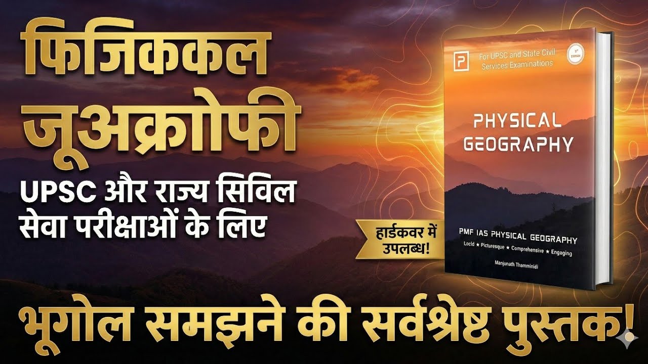 PMF IAS Physical Geography book review | Geography book for UPSC Exam.