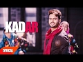 Kadar Lyrical Video Mankirt Aulakh Punjabi Lyrical Song Speed Records
