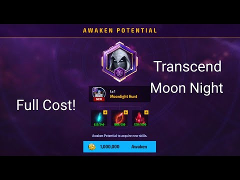 Moon Knight Transcend Full Cost - Marvel Future Fight