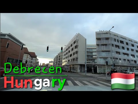 Debrecen Hungary 🇭🇺 4K Drive