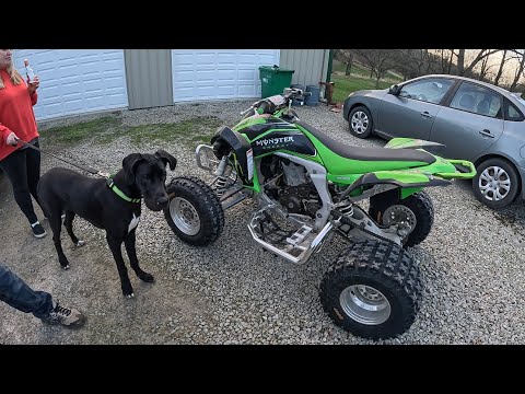 Buying a 2008 Kawasaki KFX450 Quad
