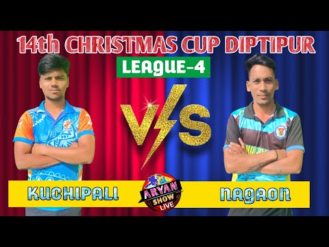 LIVE🛑 LEAGUE-4:🏆:14th CHRISTMAS CUP DIPTIPUR || COMMENTARY OF BIKASH #ARYANSHOW