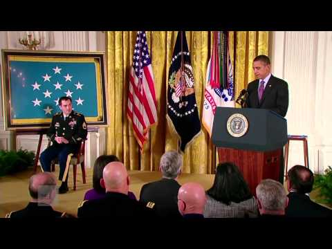 April 2013 World Report: Clinton Romesha Receives Presidential Medal of Honor