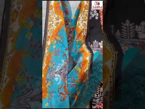 Aasha Designer 1038,1039 Pure Cotton Print Wholesale Pakistani Salwar Suit Catalog – product video thumbnail